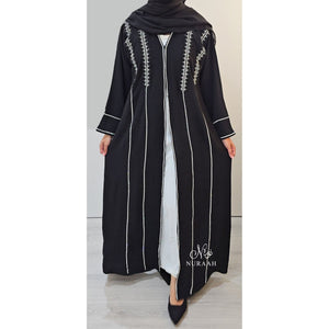 ISHA EMBELLISHED ABAYA SET - NURAAH