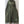 LINA EMBELLISHED FLARED ABAYA DARK OLIVE GREEN - NURAAH