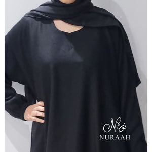 ZOOM CLOSED EVERYDAY ABAYA - NURAAH