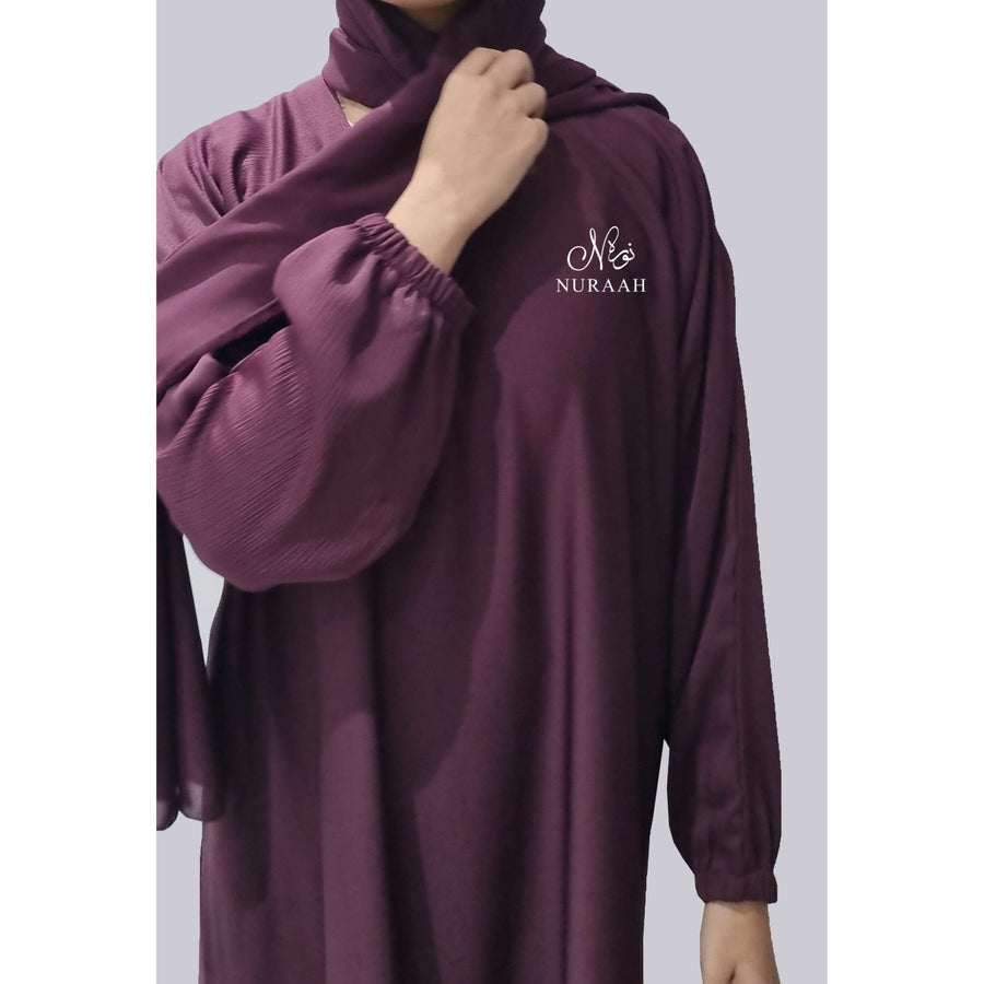 ZOOM CLOSED EVERYDAY ABAYA - NURAAH