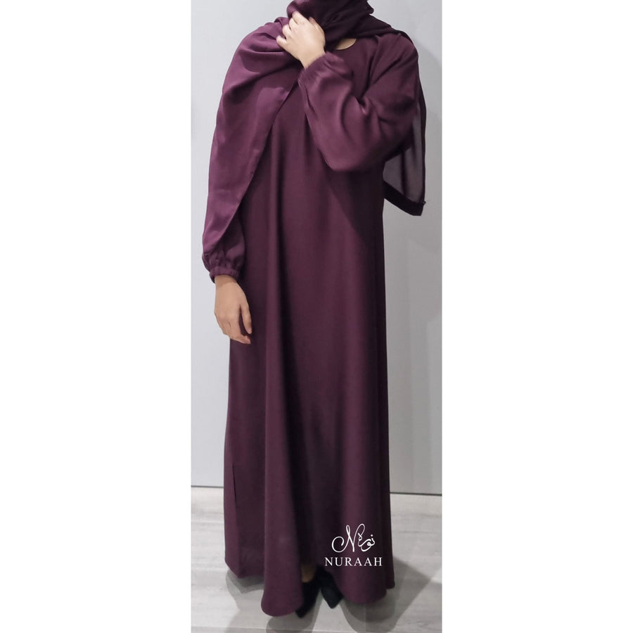 ZOOM CLOSED EVERYDAY ABAYA - NURAAH