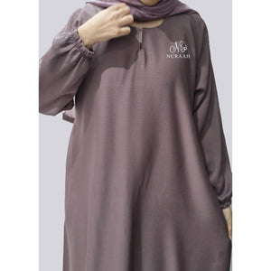 ZOOM CLOSED EVERYDAY ABAYA - NURAAH