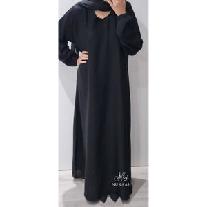 ZOOM CLOSED EVERYDAY ABAYA - NURAAH