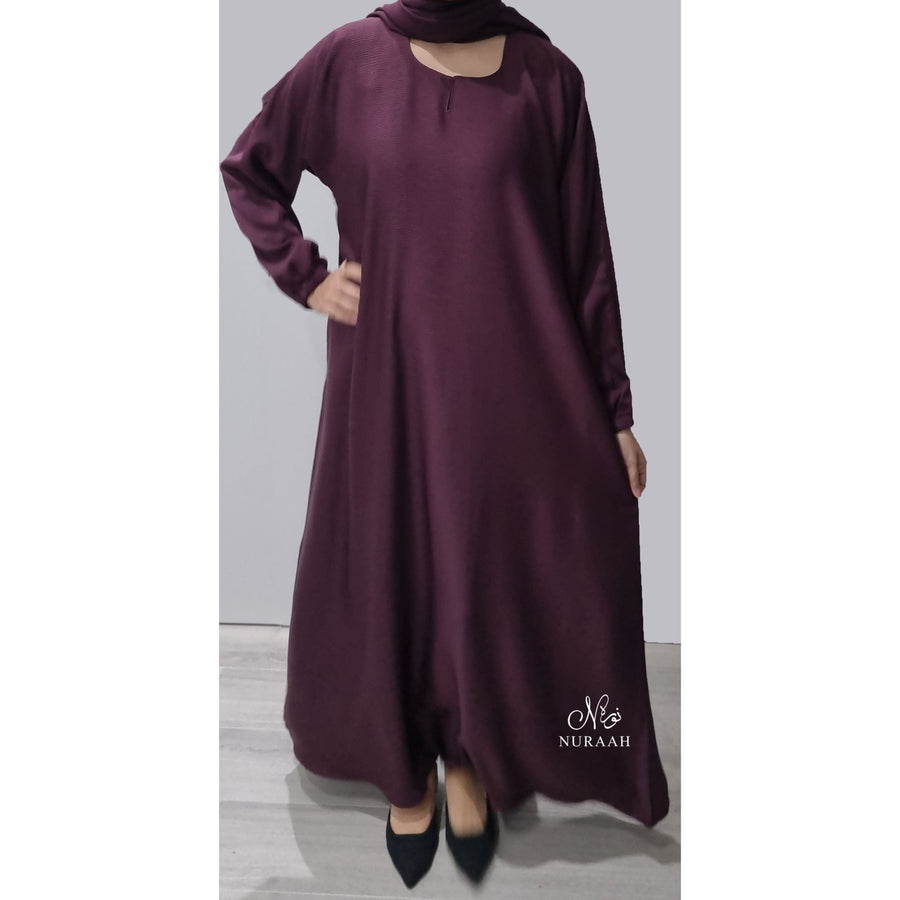 ZOOM CLOSED EVERYDAY ABAYA - NURAAH