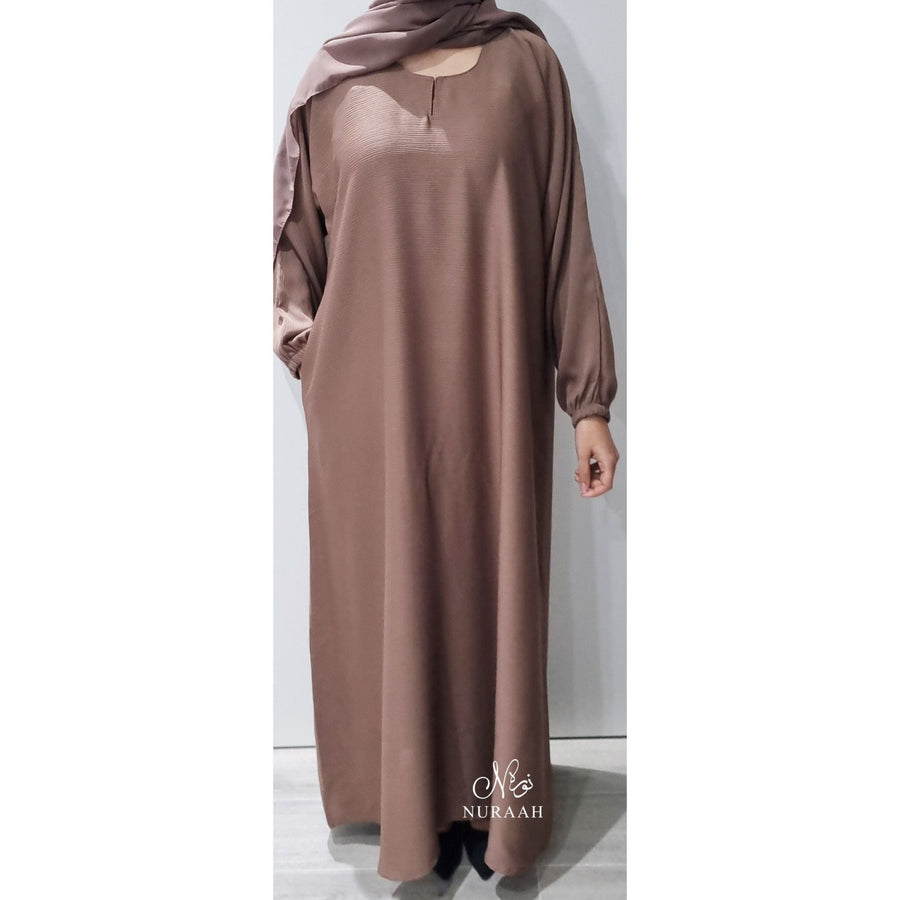 ZOOM CLOSED EVERYDAY ABAYA - NURAAH